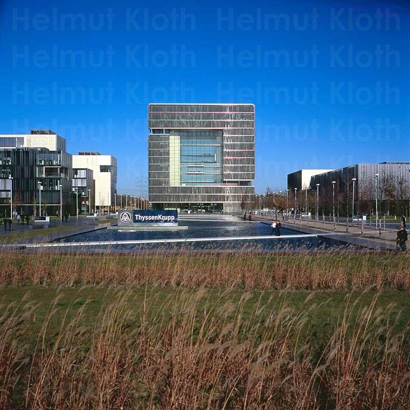 © Helmut Kloth: Q1 - ThyssenKrupp Quartier Essen (Frener & Reifer - Brixen/Bressanone, Italy)